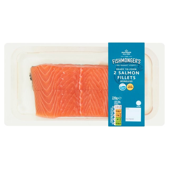 Morrisons Market Street 2 Salmon Fillets  220g