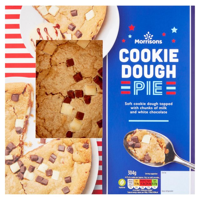 Morrisons Cookie Dough Pie 304g