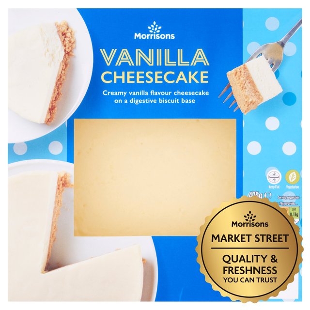 Morrisons Vanilla Cheesecake 475g