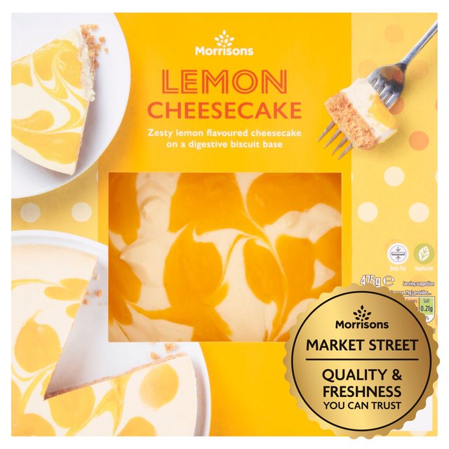 Morrisons Lemon Cheesecake 475g