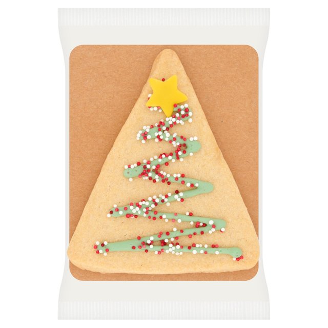 Morrisons Christmas Tree Biscuit 