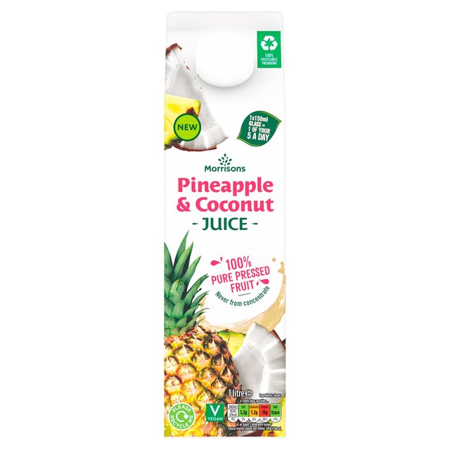 Morrisons Pineapple & Coconut Juice  1L