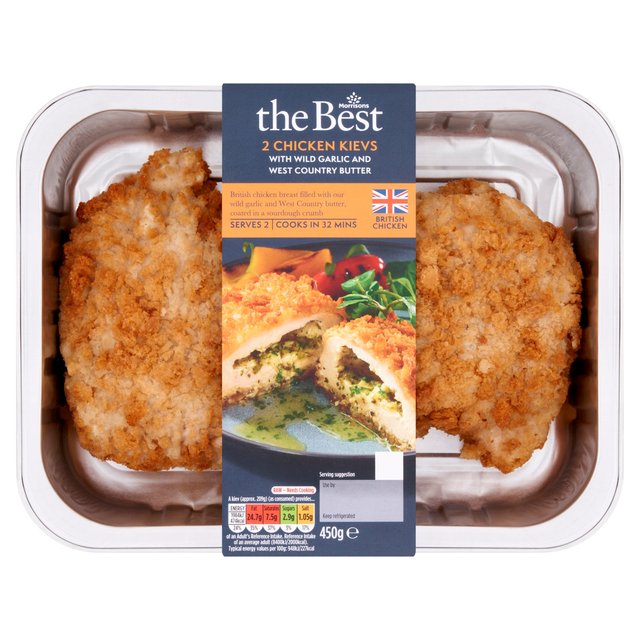 Morrisons The Best Garlic Chicken Kiev 450g