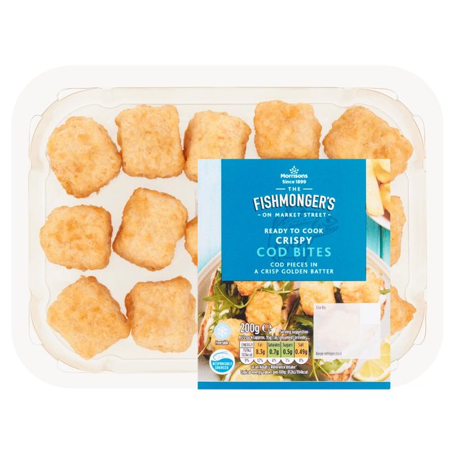 Morrisons Battered Cod Bites 200g