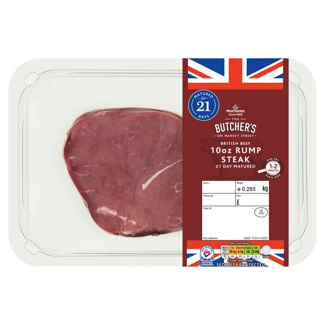 Market Street Beef Rump Steak  283g