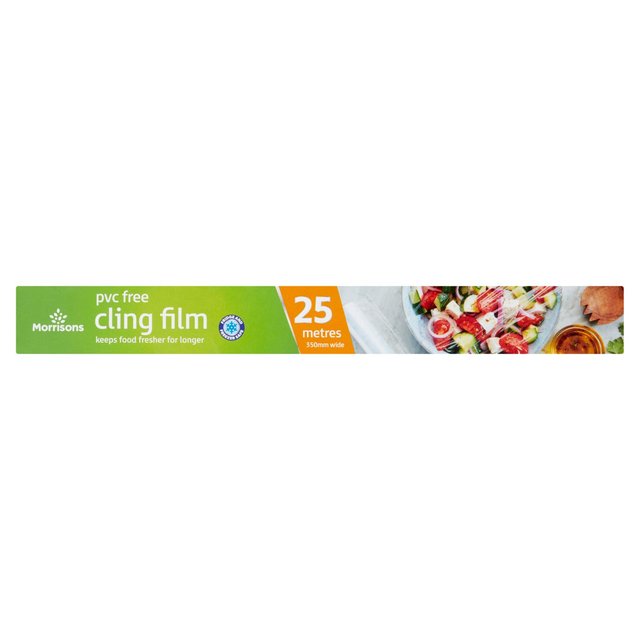 Morrisons Pvc Free Cling Film 25m 25m