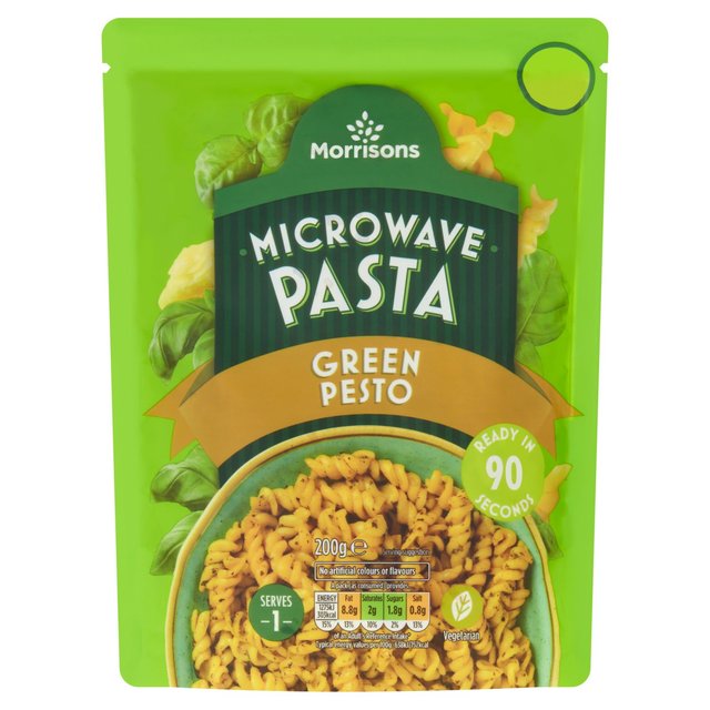 Morrisons Green Pesto Microwave Pasta  200g