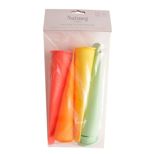 Nutmeg Home Silicone Ice Pop Moulds 