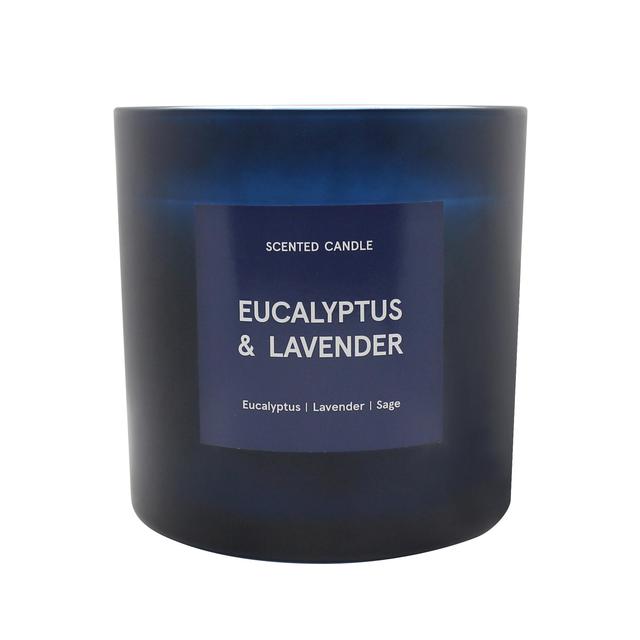 Nutmeg Home Premium Large Eucalyptus & Lavender Candle  