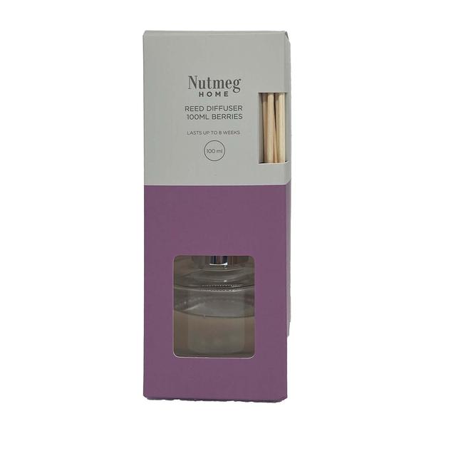 Nutmeg Home Berries Reed Diffuser  100ml