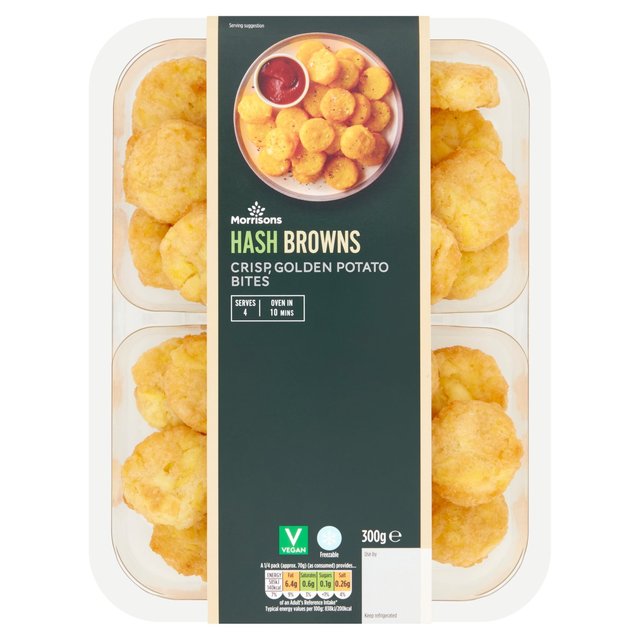 Morrisons Hash Brown Bites 300g