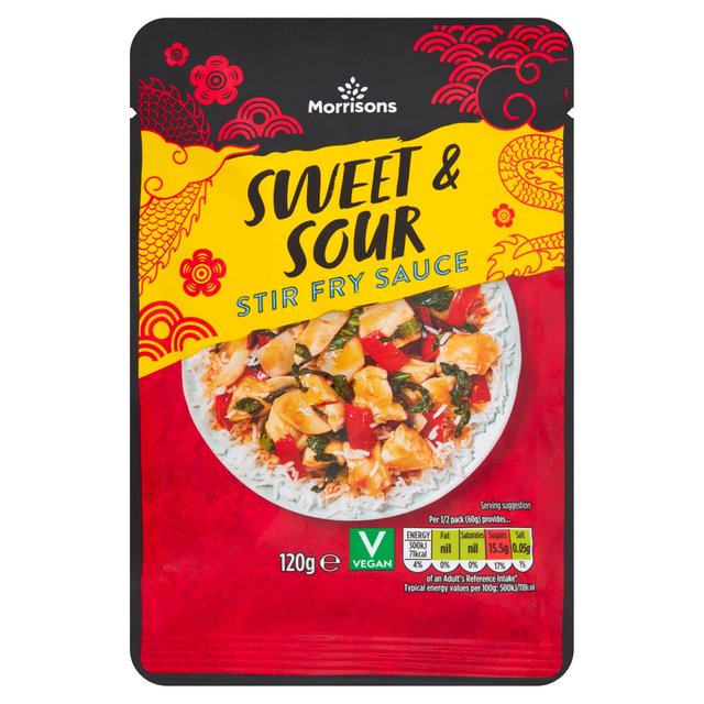 Morrisons Sweet & Sour Stir Fry Sauce 120g