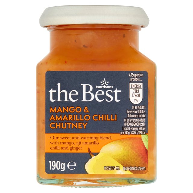 Morrisons The Best Mango & Amarillo Chilli Chutney (190g) 190g