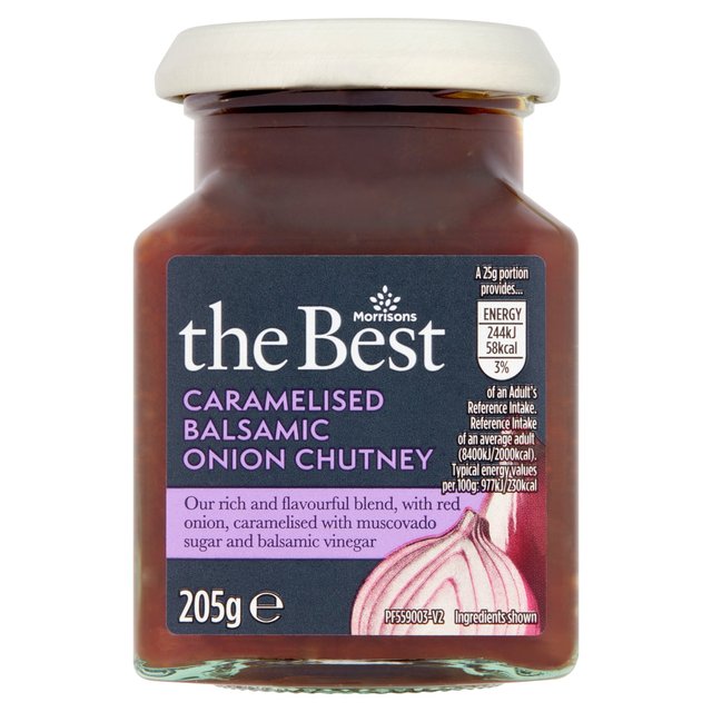 Morrisons The Best Caramelised Balsamic Onion Chutney (205g)  205g