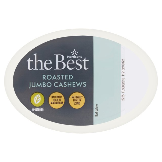 Morrisons The Best Roasted Jumbo Cashews  60g