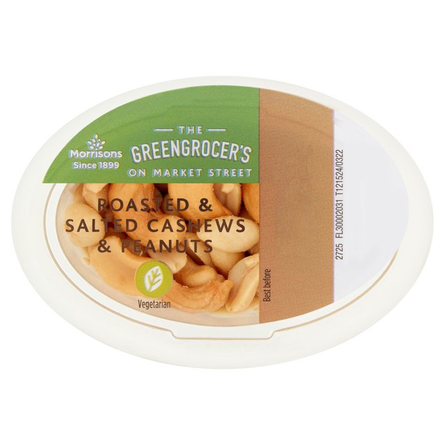 Morrisons Roasted & Salted Cashews & Peanuts 65g