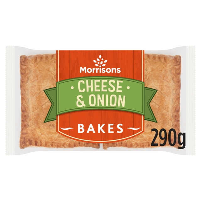 Morrisons 2 Cheese & Onion Bakes 290g