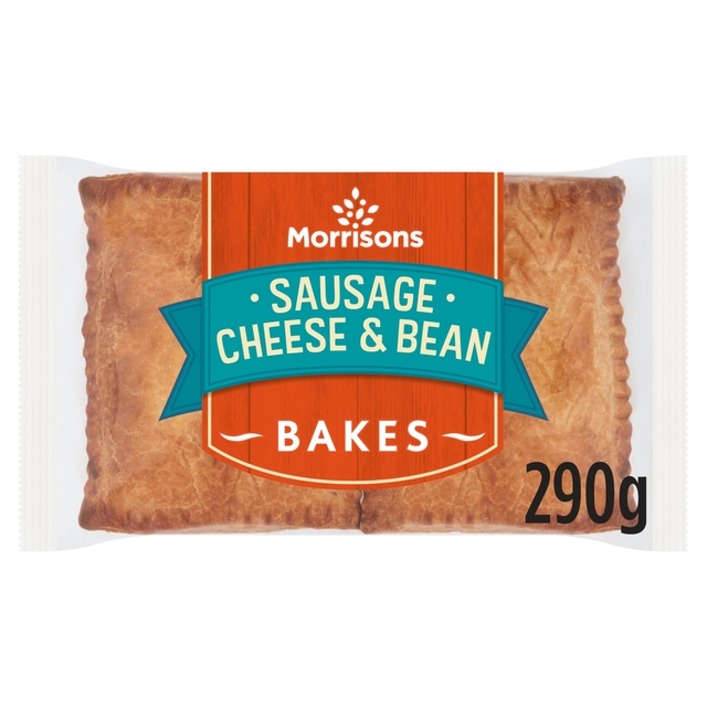 Morrisons 2 Sausage Bean & Cheese Bakes 290g