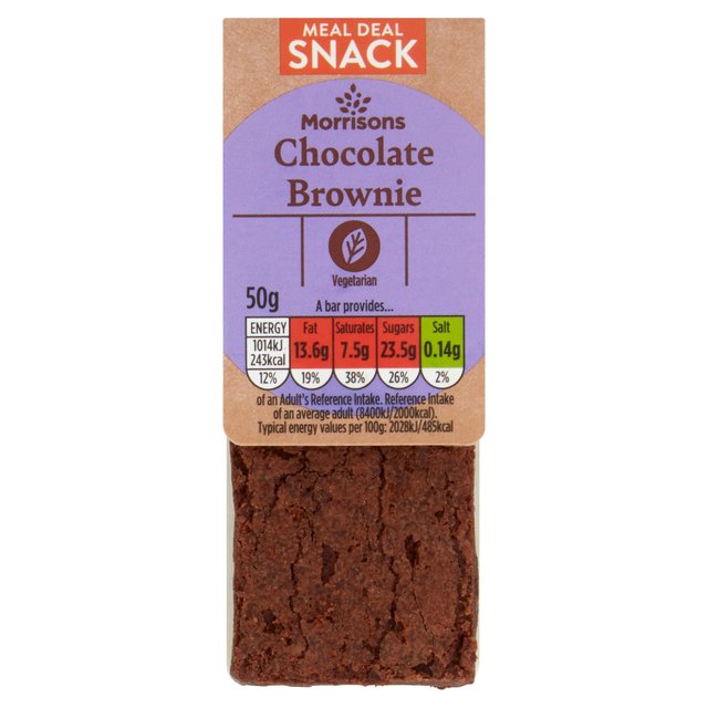 Morrisons Chocolate Brownie Bar 50g