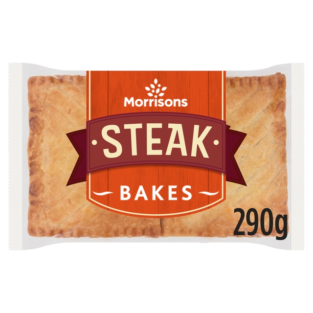 Morrisons 2 Steak Bakes 290g