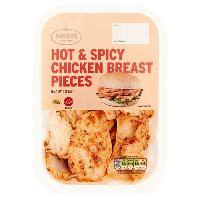 Morrisons Savers Hot & Spicy Cooked Chicken Breast Slices 210g