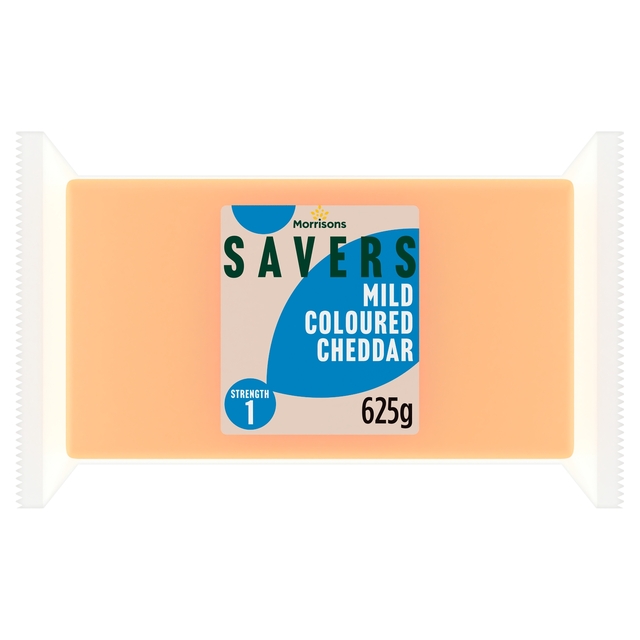 Morrisons Savers Mild Coloured Cheddar 625g