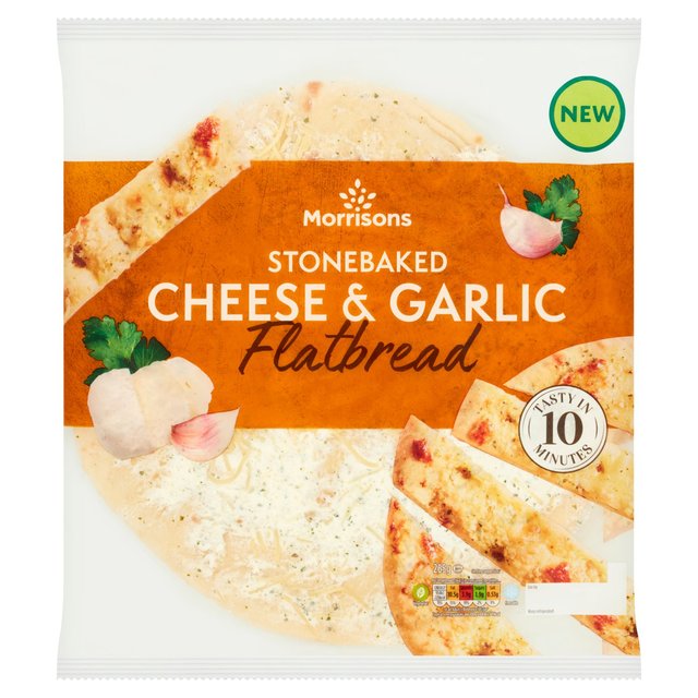 Morrisons Cheese & Garlic Flatbread 265g