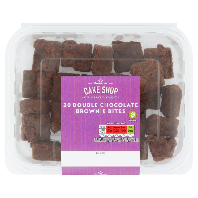 Market Street Double Chocolate Brownie Bites 20 per pack