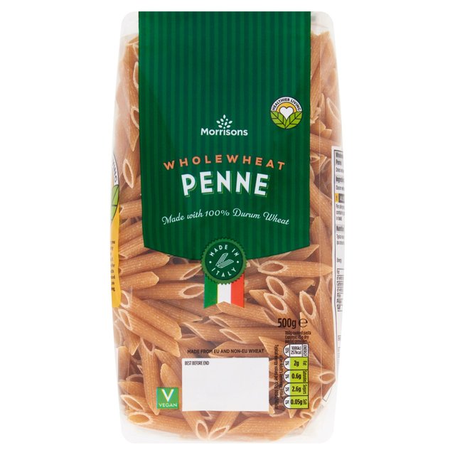 Morrisons Wholewheat Penne 500g