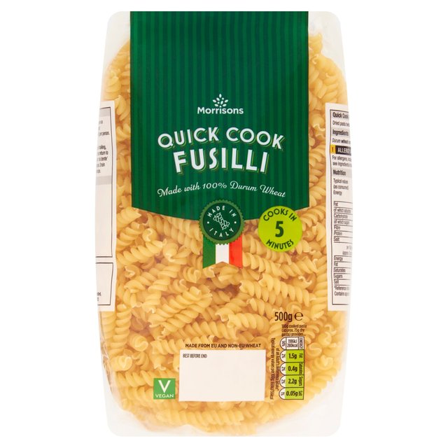 Morrisons Quick Cook Fusilli  500g