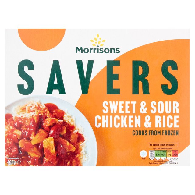 Morrisons Savers Sweet & Sour Chicken 400g