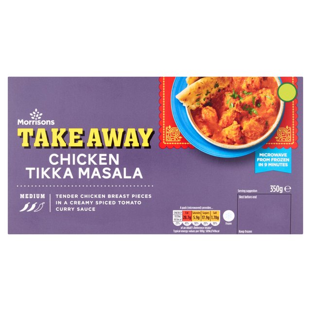 Morrisons Takeaway Chicken Tikka Masala 350g