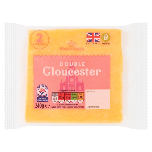 Morrisons Double Gloucester 240g