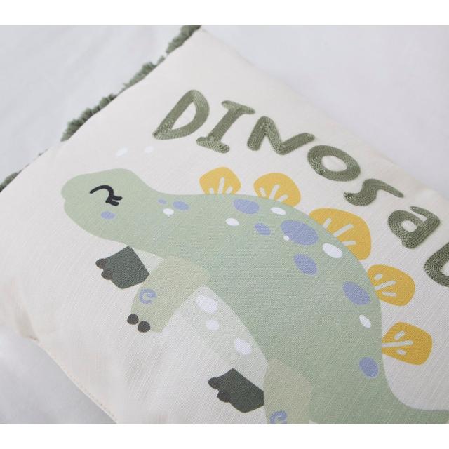 Nutmeg Home Dinosaur Cushion 