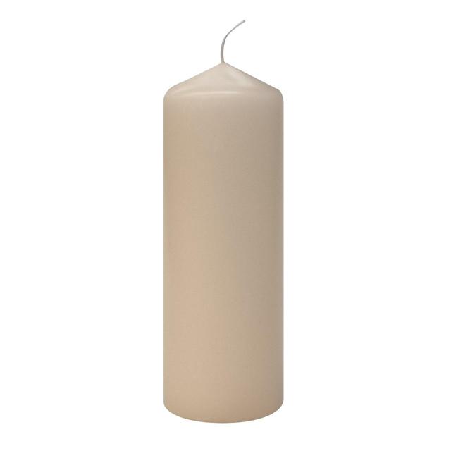 Nutmeg Cream Pillar Candle Large 