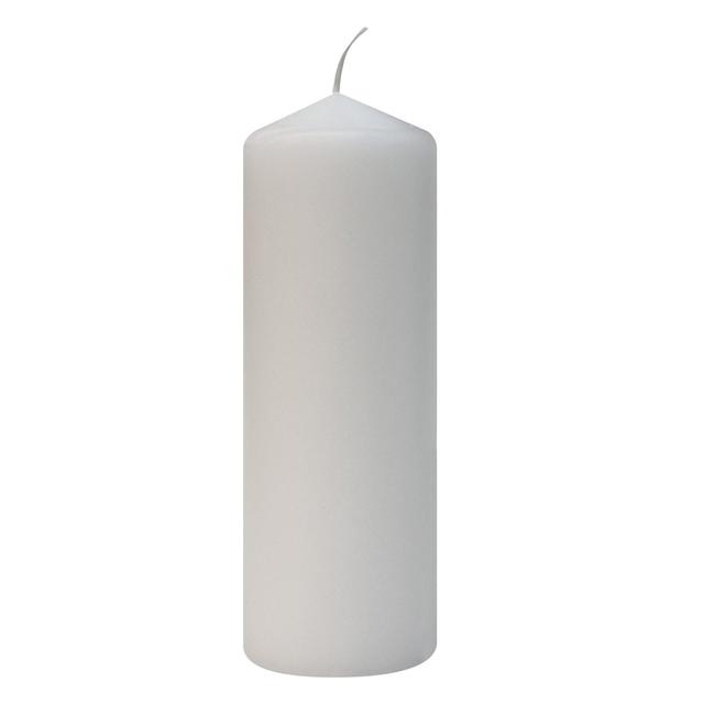 Nutmeg White XXL Pillar Candle 