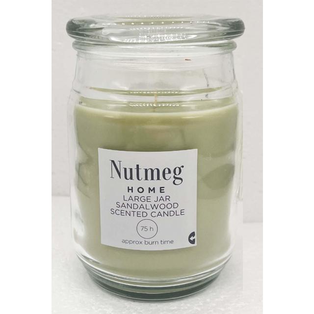 Nutmeg Home Large Jar Sandalwood 