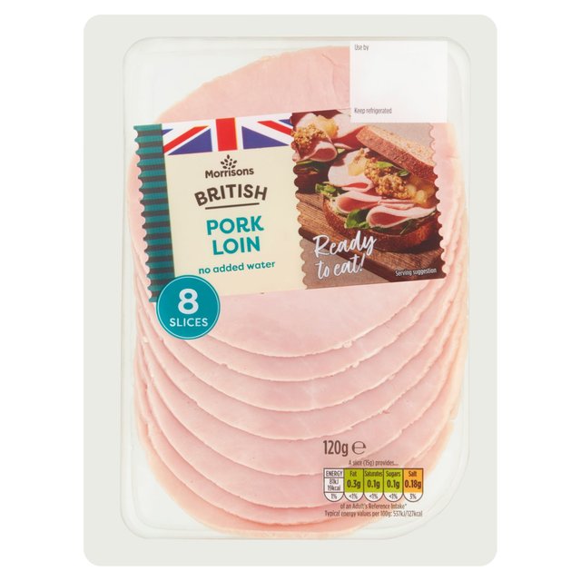 Morrisons British Pork Loin  120g