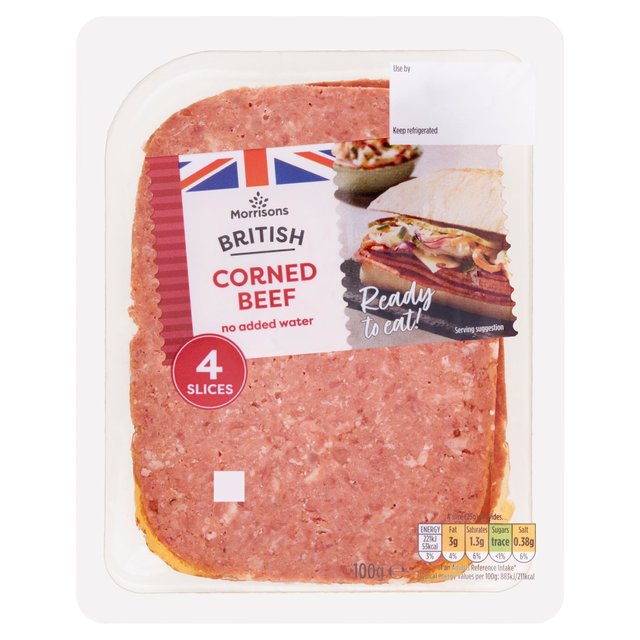 Morrisons British Corned Beef  100g