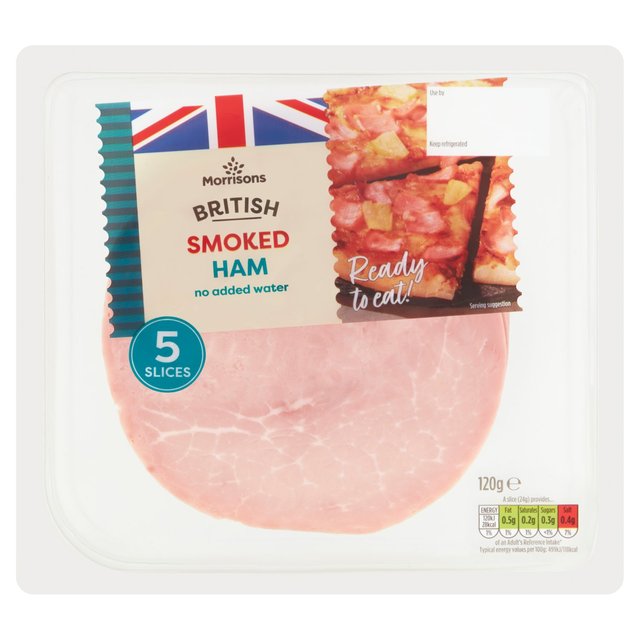 Morrisons British Smoked Ham  120g