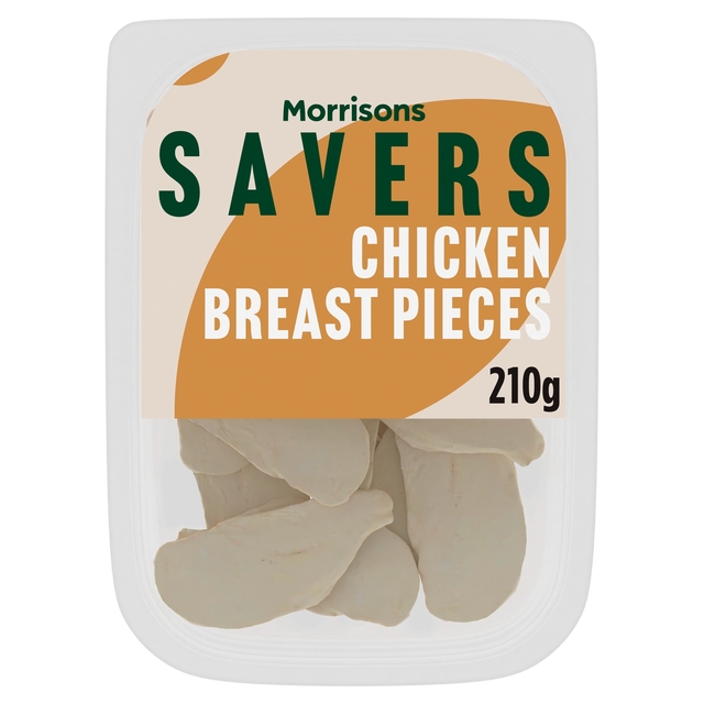 Morrisons Savers Cooked Chicken Pieces  210g