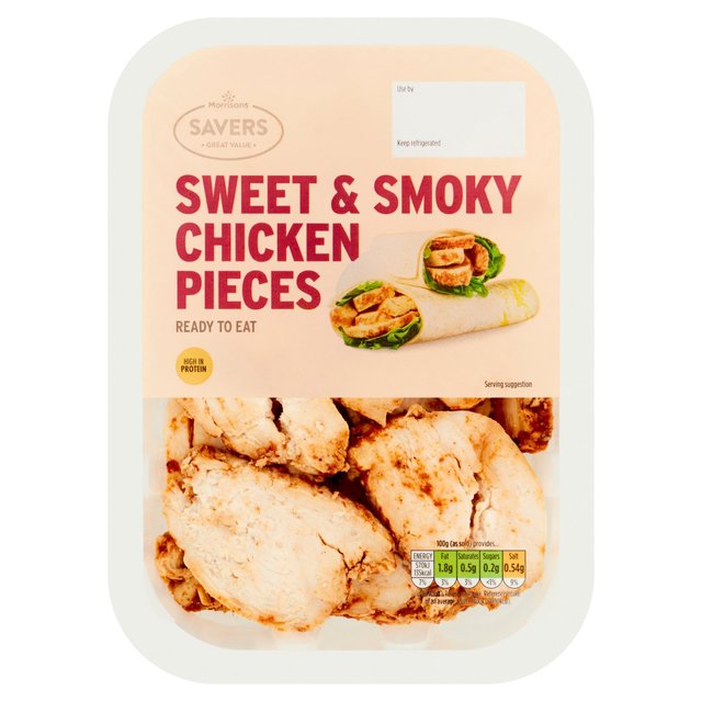 Morrisons Savers Sweet & Smoky Chicken Pieces 210g