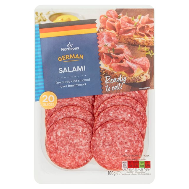 Morrisons German Salami  100g