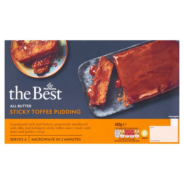 Morrisons The Best Sticky Toffee Pudding 440g