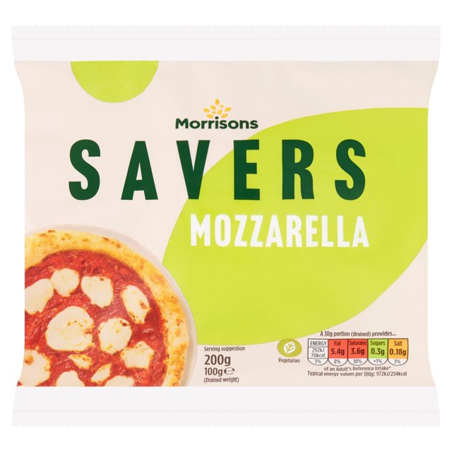 Morrisons Savers Mozzarella 100g