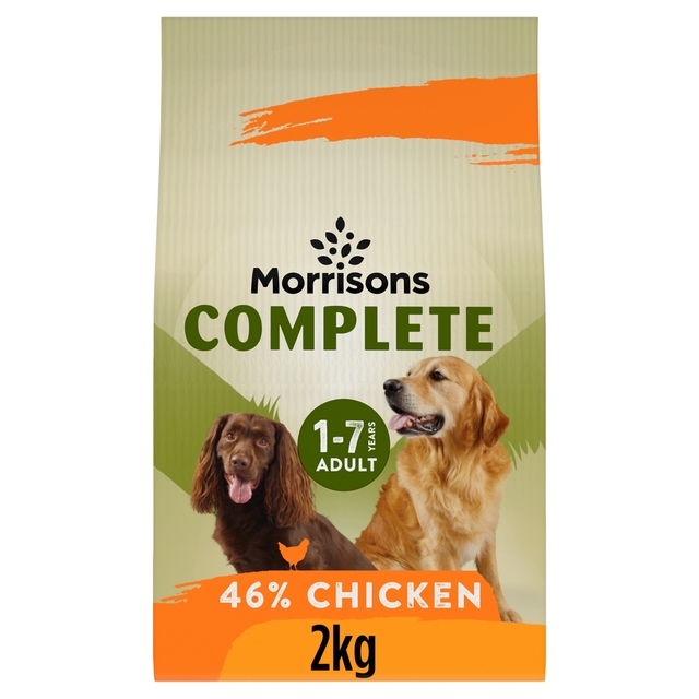 Morrisons Complete Premium Natural Dry Dog Adult With Chicken 2kg