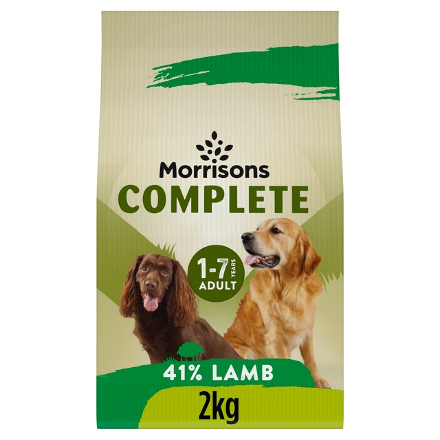 Morrisons Complete Premium Natural Dry Dog Adult With Lamb 2kg