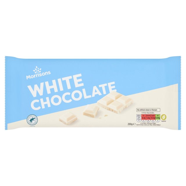 Morrisons White Chocolate 200g