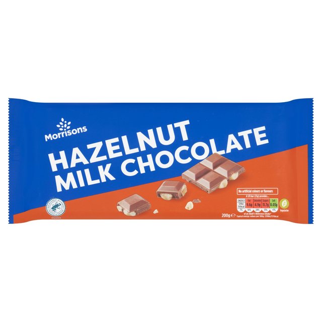 Morrisons Milk Chocolate Wholenut 200g