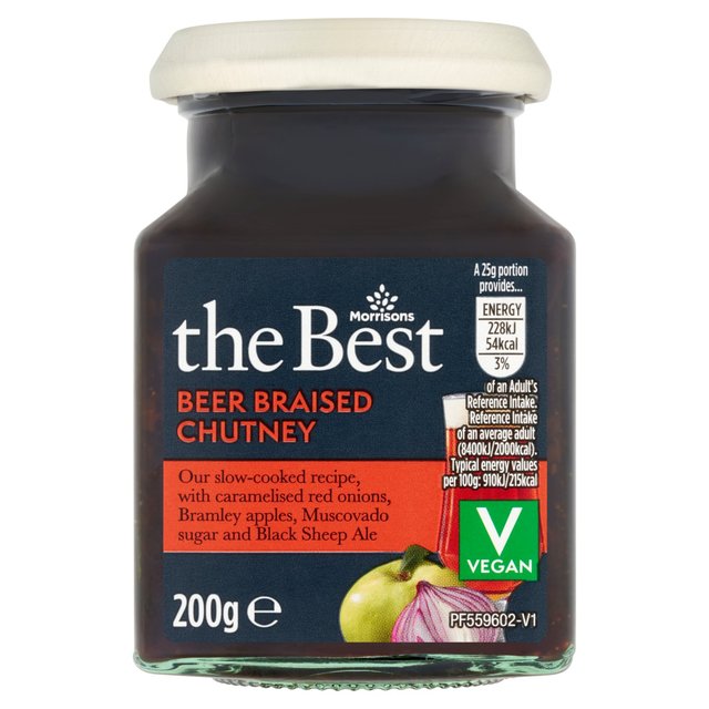 Morrisons The Best Beer Braised Chutney 200g